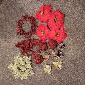Assorted Christmas decor